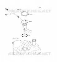 POMPE A ESSENCE pour Kawasaki KVF750 4X4 2008