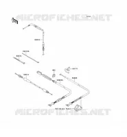 CABLES pour Kawasaki KVF750 4X4I 2010
