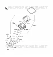 COMPTEURS pour Kawasaki KVF750 4X4I 2010