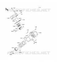 CYLINDRE/PISTON pour Kawasaki KVF750 4X4I 2010