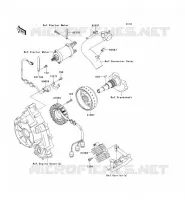 G&Eacute;N&Eacute;RATEUR pour Kawasaki KVF750 4X4I 2010