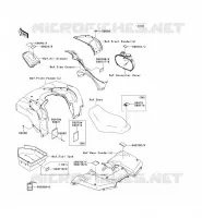 LABEL pour Kawasaki KVF750 4X4I 2010