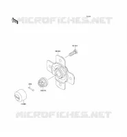 MOYEU ARRIERE pour Kawasaki KVF750 4X4I 2010