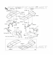 PORTE BAGAGE (S) pour Kawasaki KVF750 4X4I 2010