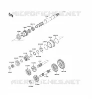 TRANSMISSION pour Kawasaki KVF750 4X4I 2010