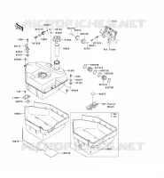 RESERVOIR CARBURANT pour Kawasaki KVF750 4X4I 2011