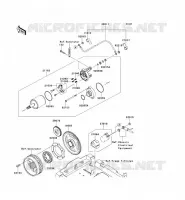 D&Eacute;MARREUR pour Kawasaki KVF750 4X4I 2012