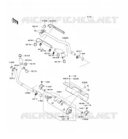 &Eacute;CHAPPEMENT pour Kawasaki KVF750 4X4I 2012
