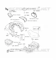 LABEL pour Kawasaki KVF750 4X4I 2012