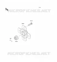 MOYEU ARRIERE pour Kawasaki KVF750 4X4I 2012