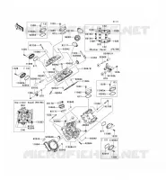 CULASSE( VF750DE095936) pour Kawasaki KVF750 4X4I 2014