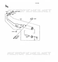 &Eacute;CHAPPEMENT pour Kawasaki AR125 1991