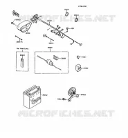 &Eacute;QUIPEMENT ELECTRIQUE pour Kawasaki AR125 1991