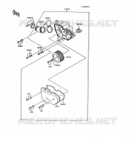 FILTRE &Agrave; AIR pour Kawasaki AR125 1991