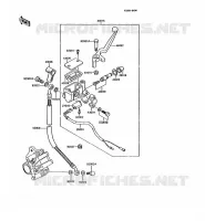 MAITRE CYLINDRE AV pour Kawasaki AR125 1991