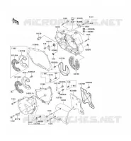 COUVERCLES MOTEUR  125 kawasaki-moto 1999 ELIMINATOR 125 C_05