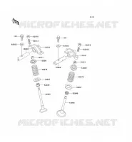 SOUPAPE  125 kawasaki-moto 1999 ELIMINATOR 125 B_09