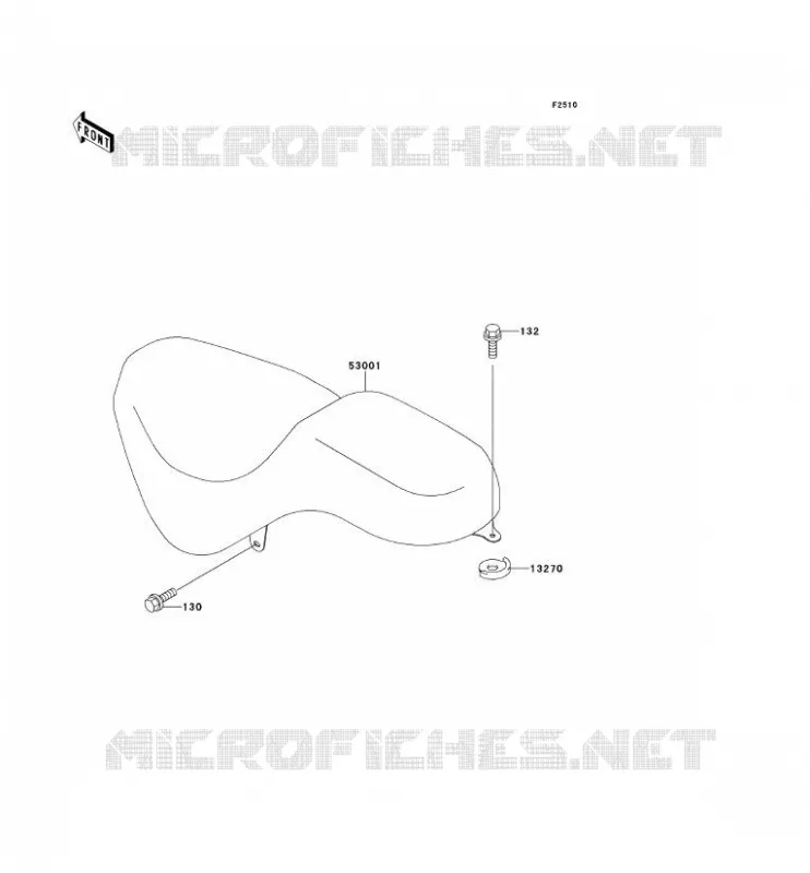 SELLE Kawasaki MOTOS 125 1999 ELIMINATOR 125  BN125-A2