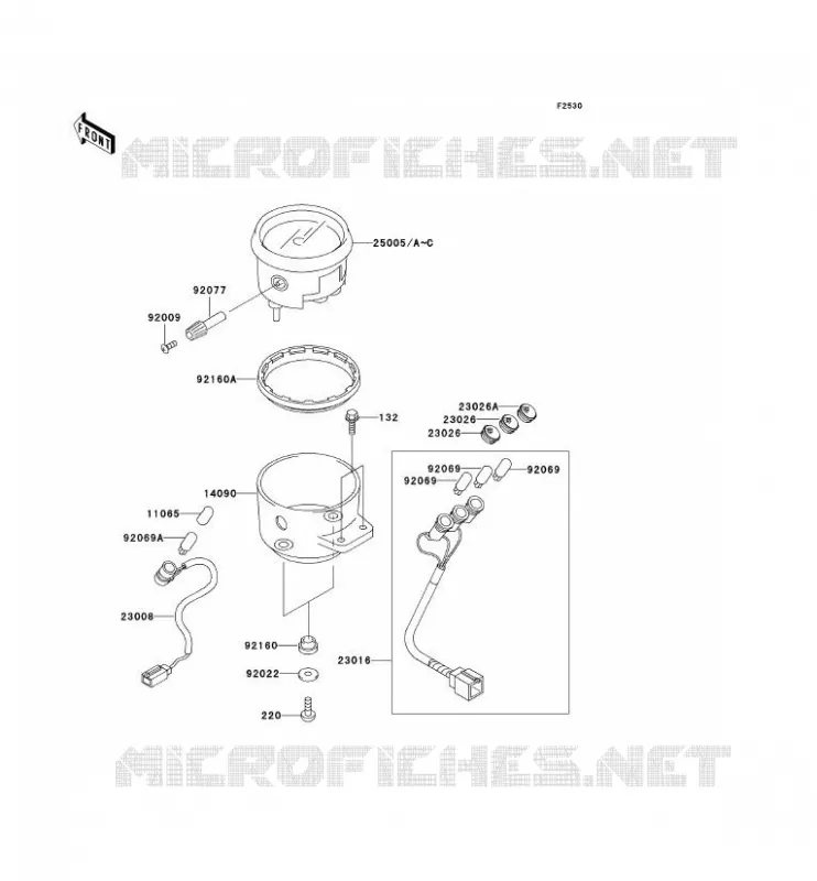 COMPTEURS Kawasaki MOTOS 125 2002 ELIMINATOR 125  BN125-A5