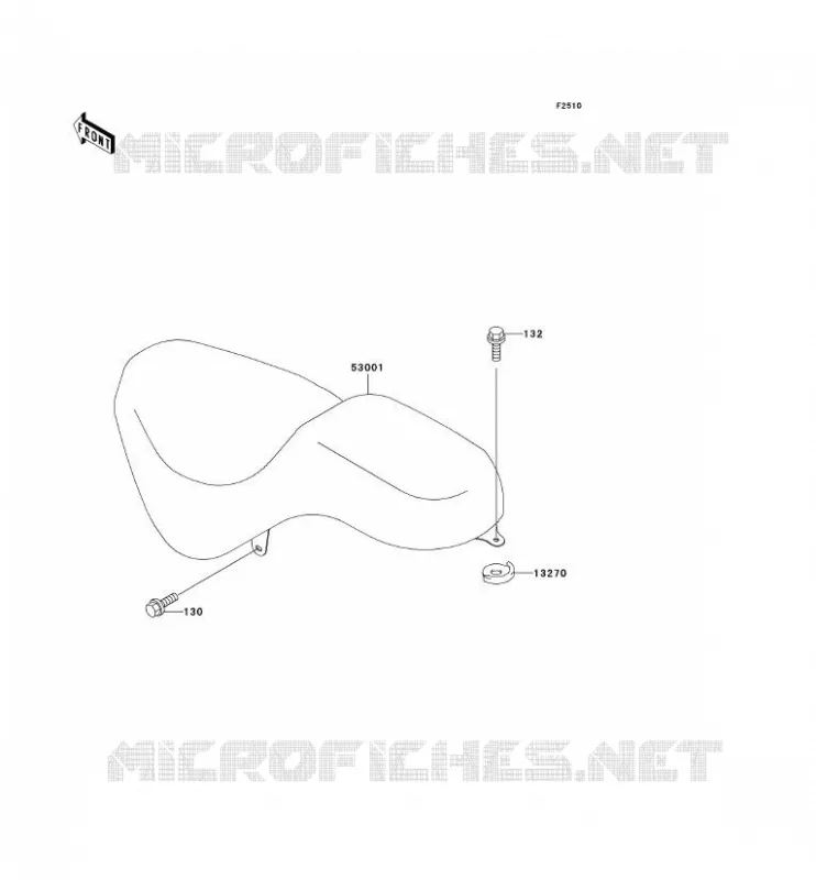SELLE Kawasaki MOTOS 125 2002 ELIMINATOR 125  BN125-A5