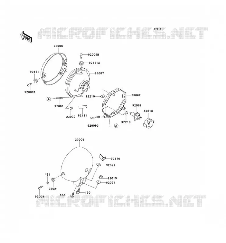 OPTIQUE(S) Kawasaki MOTOS 125 2004 ELIMINATOR 125  BN125-A7