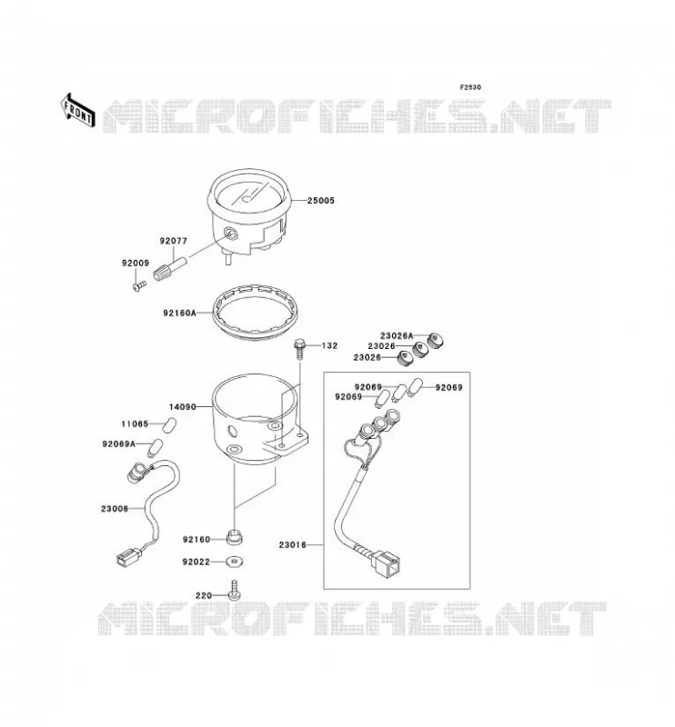 COMPTEURS Kawasaki MOTOS 125 2009 ELIMINATOR 125  BN125A9F