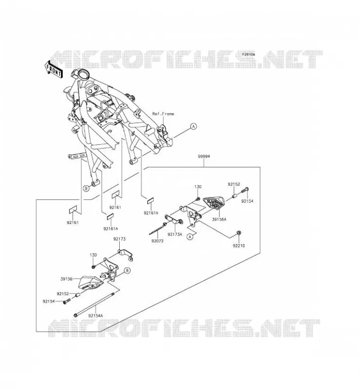 ACCESSOIRE(COUVRE COMPTEUR) Kawasaki MOTOS 250 2015 Z250SL ABS  BR250FFF