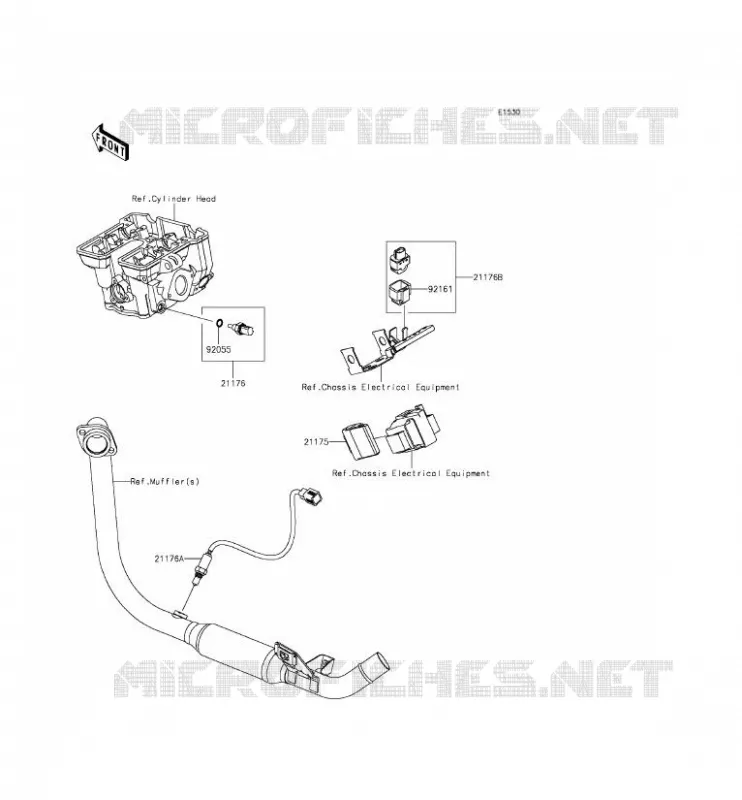 INJECTION CARBURANT Kawasaki MOTOS 250 2015 NINJA 250SL ABS  BX250BFS