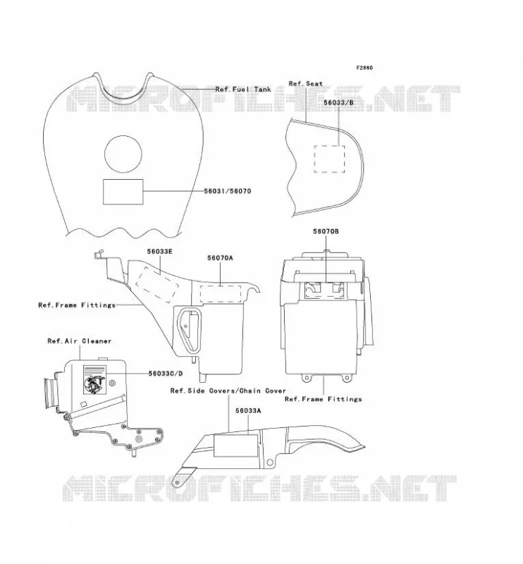 LABEL Kawasaki MOTOS 650 2003 W650  EJ650-C5