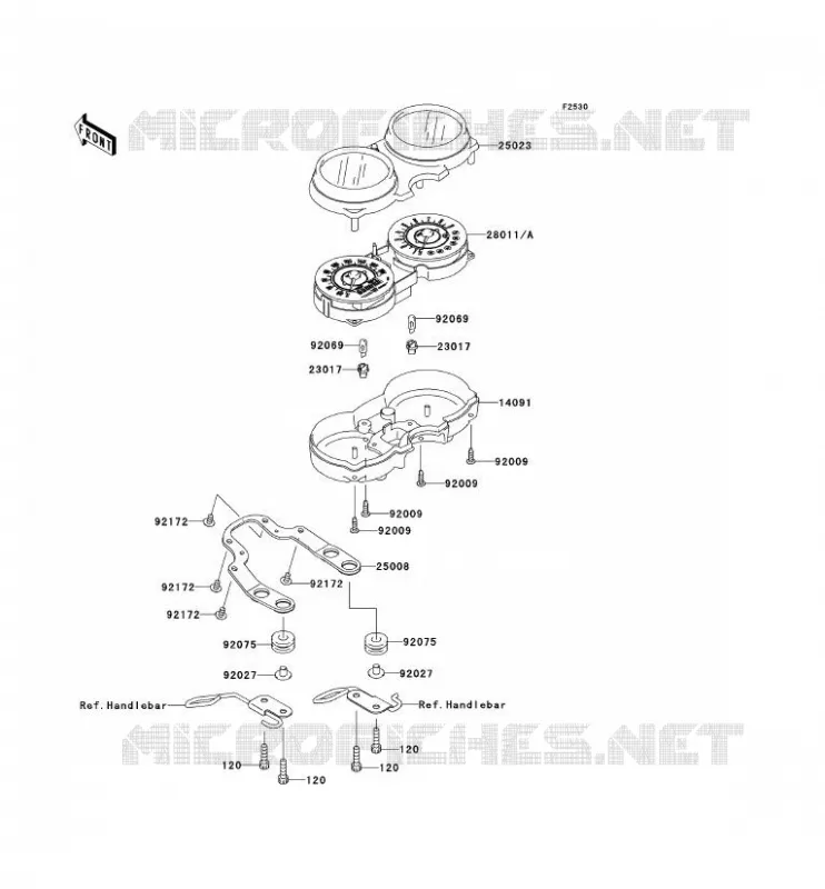 COMPTEURS Kawasaki MOTOS 800 2012 W800  EJ800ACFA