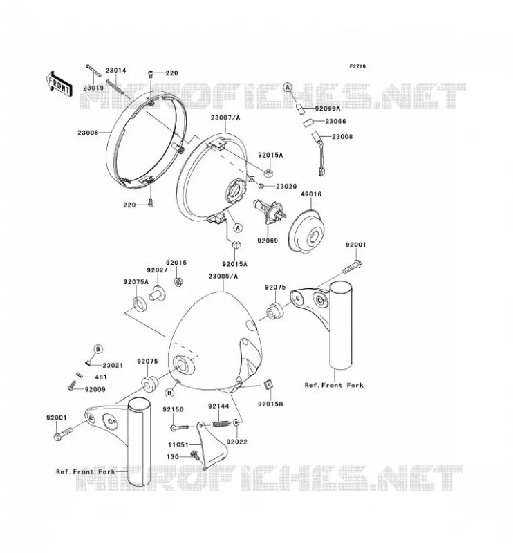 OPTIQUE(S) Kawasaki MOTOS 800 2014 W800  EJ800AEF