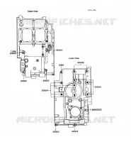 BOULON CARTER MOTEUR pour Kawasaki ELIMINATOR 250 1988