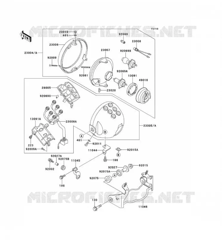 OPTIQUE(S) Kawasaki MOTOS 250 1994 ELIMINATOR 250  EL250-E4