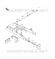 BRAS OSCILLANT pour Kawasaki EN500 2000