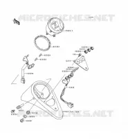 COMPTEURS pour Kawasaki EN500 2000