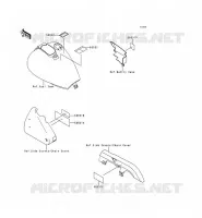 LABEL pour Kawasaki EN500 2000