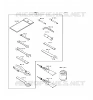 OUTIL UTILISATEUR pour Kawasaki EN500 2000