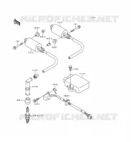 SYSTEME D&acute;ALLUMAGE pour Kawasaki EN500 2000