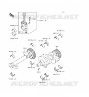 VILEBREQUIN pour Kawasaki EN500 2000