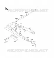 BRAS OSCILLANT pour Kawasaki EN500 2003