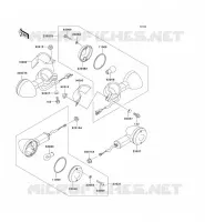 CLIGNOTANTS pour Kawasaki EN500 2003