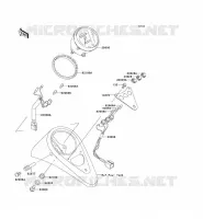 COMPTEURS pour Kawasaki EN500 2003