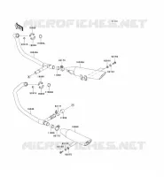 &Eacute;CHAPPEMENT pour Kawasaki EN500 2003