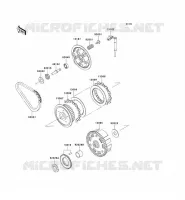 EMBRAYAGE pour Kawasaki EN500 2003