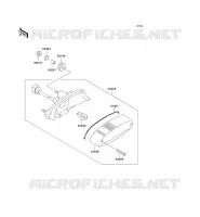FEUX ARRI&Egrave;RE(S) pour Kawasaki EN500 2003
