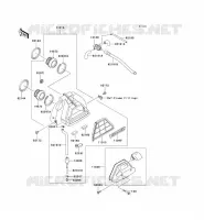 FILTRE A AIR pour Kawasaki EN500 2003