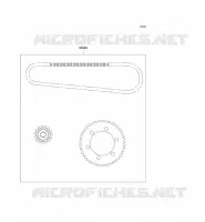 KIT CHAINE pour Kawasaki EN500 2003