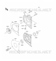 POMPE &Agrave; EAU pour Kawasaki EN500 2003