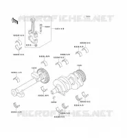 VILEBREQUIN pour Kawasaki EN500 2003