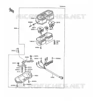 COMPTEURS pour Kawasaki Z250 SCORPION 1988